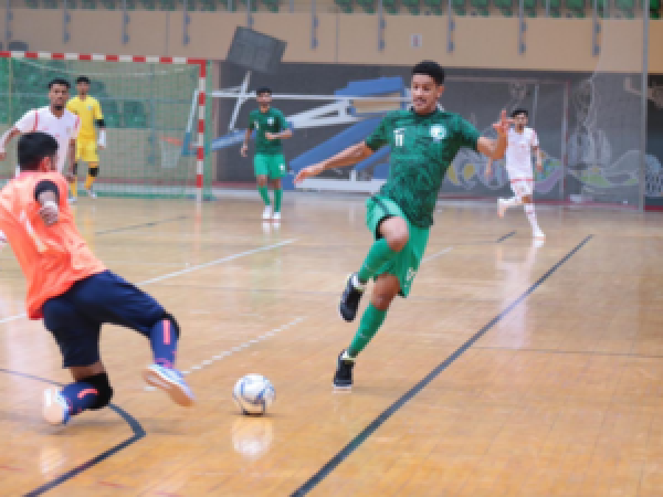 أخضر الصالات يتعادل مع عمان ودياً في ختام معسكر الدمام