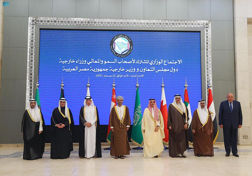 سمو وزير الخارجية يترأس الاجتماع الوزاري المشترك لأصحاب السمو والمعالي والسعادة وزراء خارجية دول مجلس التعاون ووزير خارجية جمهورية مصر