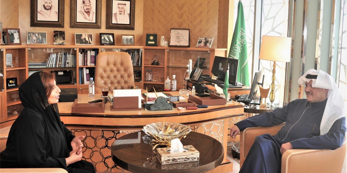 سفير المملكة لدى مصر يستقبل نظيرته الإماراتية