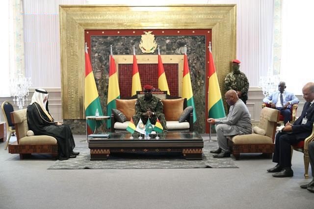 رئيس جمهورية غينيا كوناكري يستقبل المستشار قطان