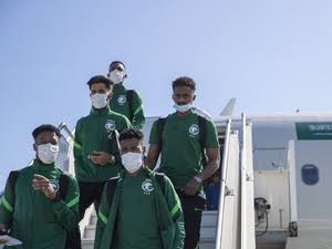 الأخضر يصل إلى الدوحة للمشاركة في كأس العرب فيفا 2021