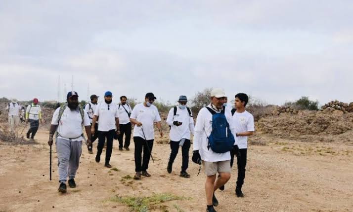 اختتام فعاليات مسار "هايكنج" بجزيرة فرسان