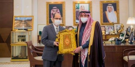 سفير المملكة لدى الأردن يلتقي السفير الروسي