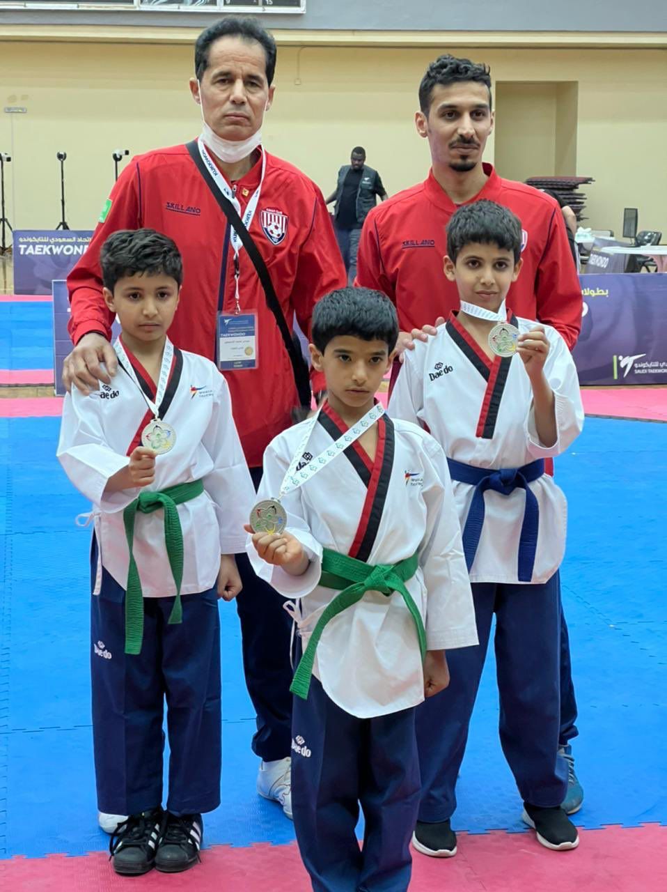 تايكوندو الرياض بطلاً للقتال والفرع يتصدر البومسي