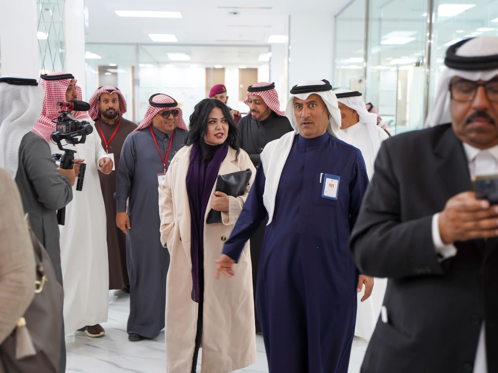 أمين منطقة الحدود الشمالية يستقبل الضيوف والمشاركين في ‫الملتقى الأول للجمعيات الإعلامية‬