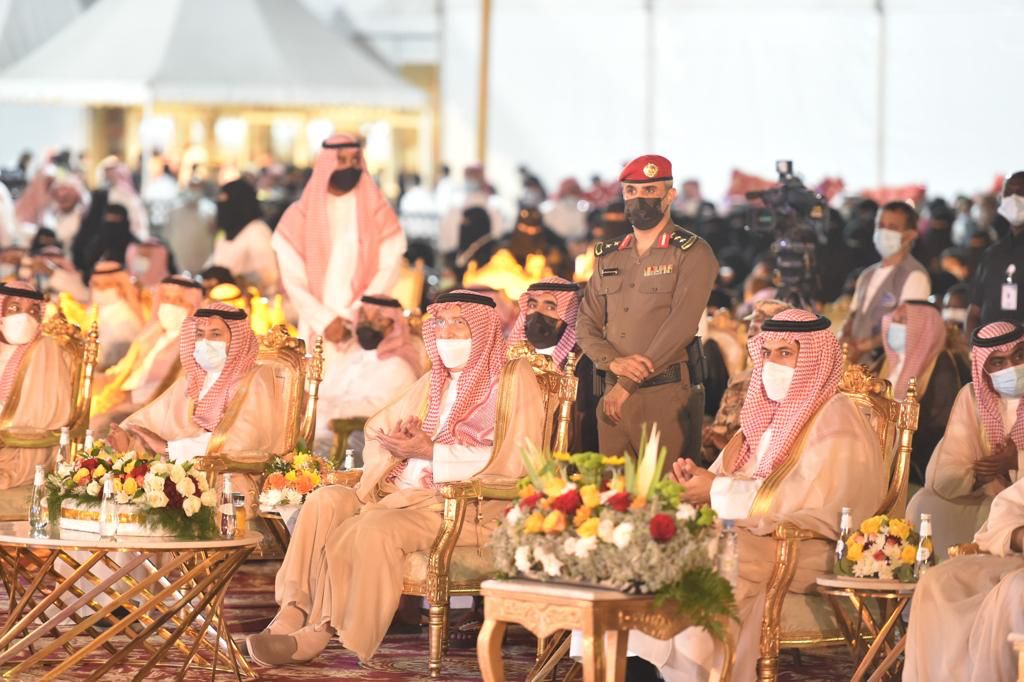 سمو أمير منطقة جازان يشرّف حفل أهالي محافظة العيدابي