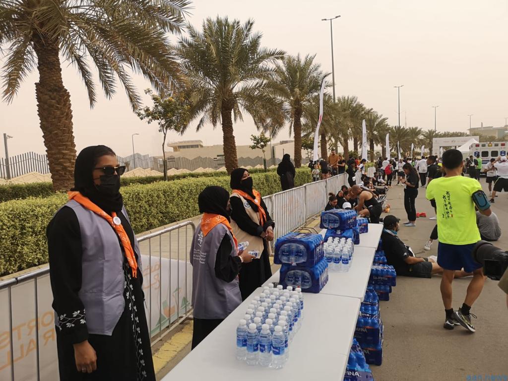 الكشافة تشارك في تنظيم النسخة الثانية من ماراثون الرياض