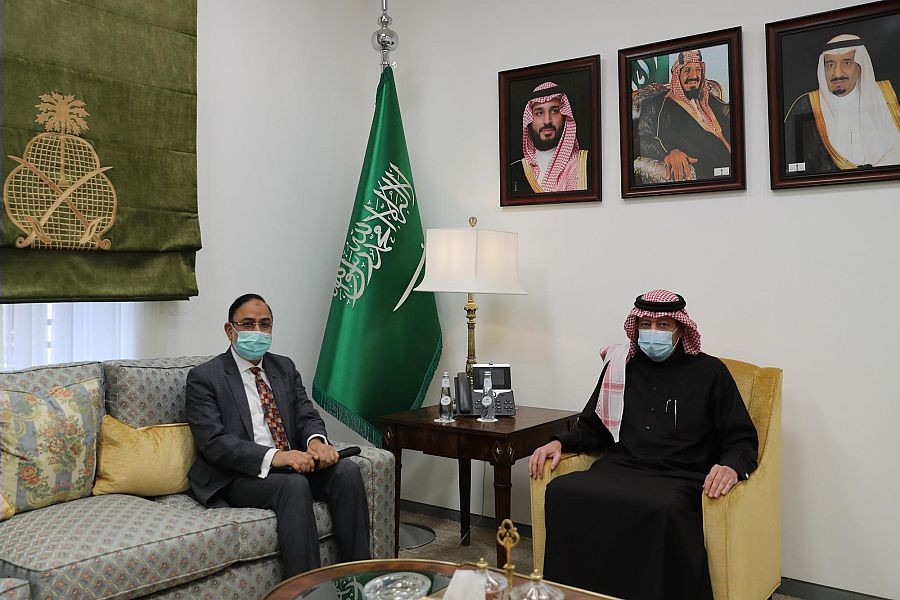 نائب وزير الخارجية يستقبل سفير جمهورية بنغلاديش لدى المملكة