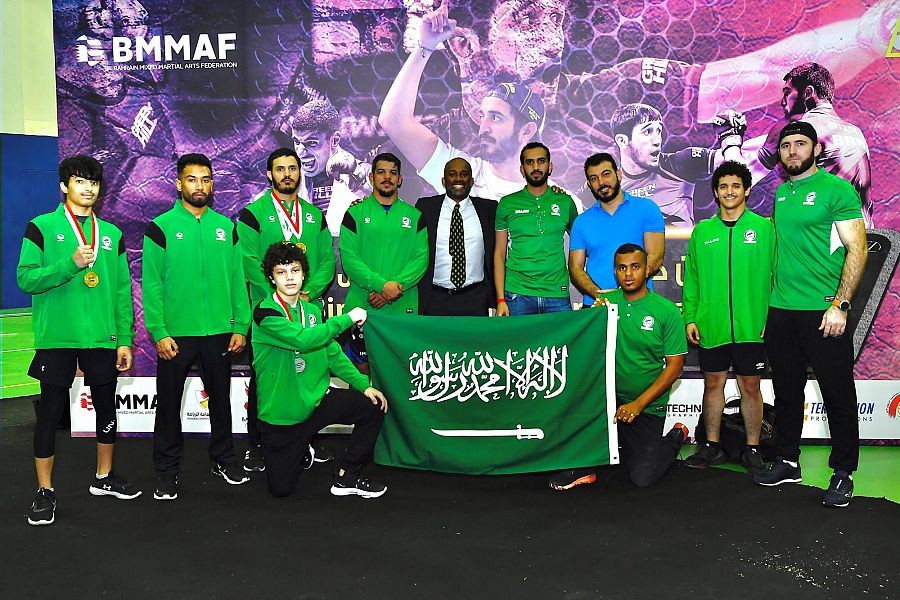 3 ميداليات سعودية في بطولة الشيخ خالد بن حمد لفنون القتال بالبحرين