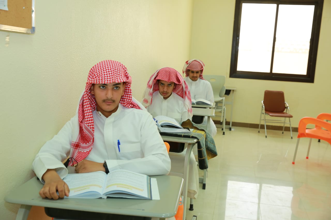 أول يوم دراسي في شهر رمضان المبارك تنطلق مدارس تعليم المجمعة بهمة عالية