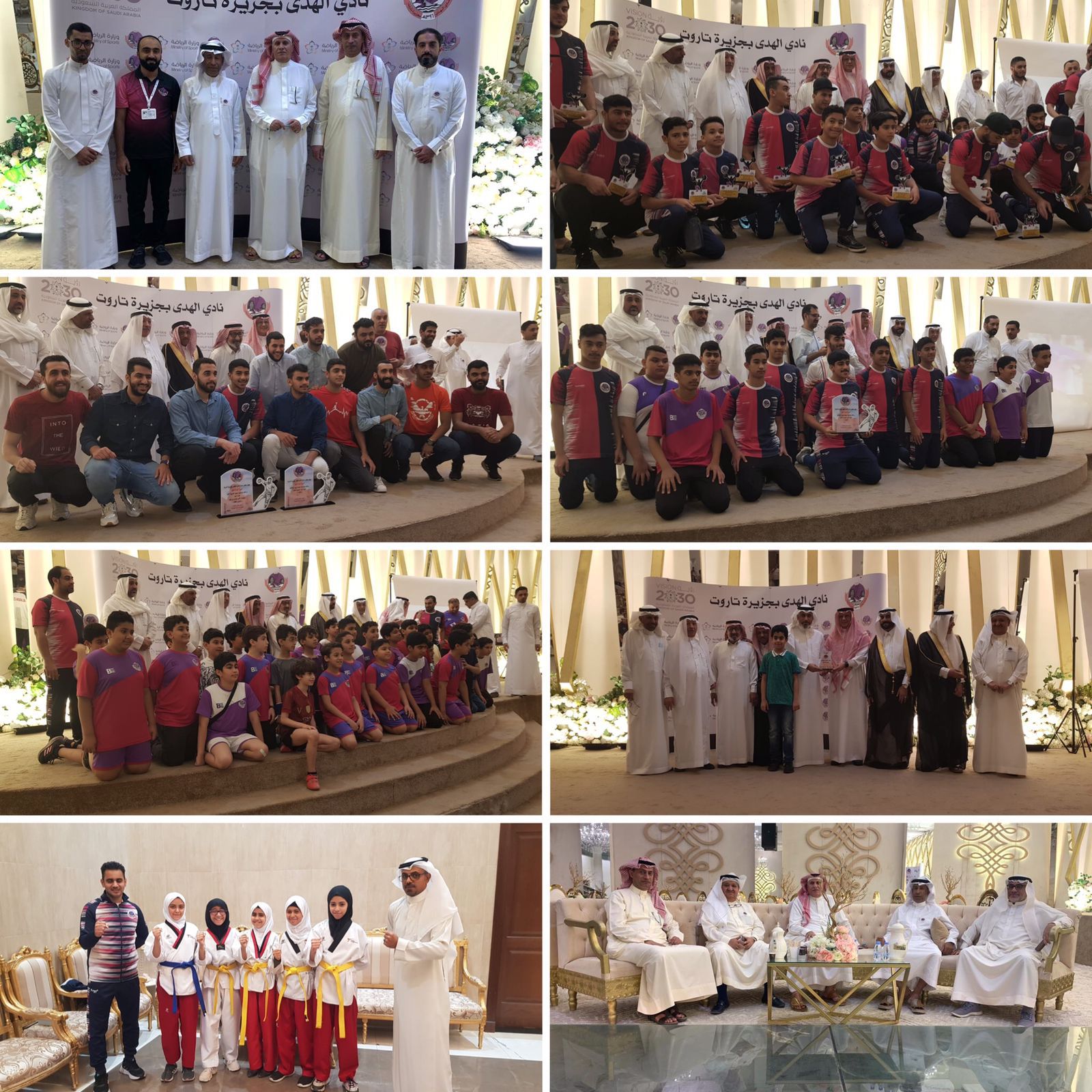 الهدى يكرم أبطاله المنجزين في اكبر تكريم يقام في جزيرة تاروت