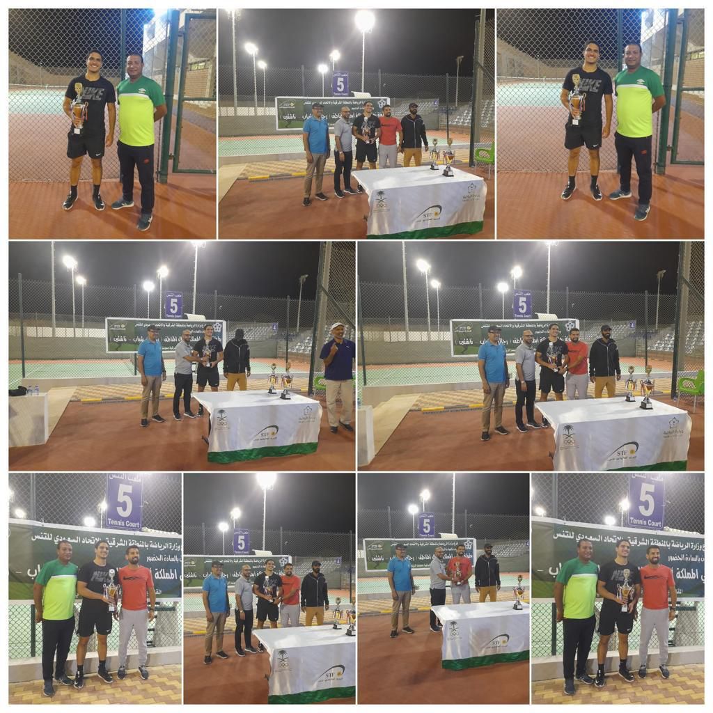 في ختام البطولة بالراكة : فريق الثقبة للتنس الارضي يتألق في بطولة المملكة