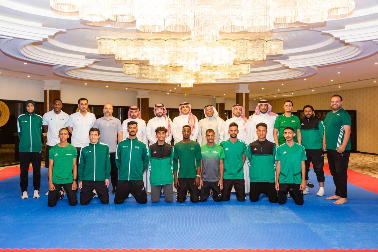 أخضر  التايكوندو أجرى قياسات بدنية تأهباً للعالمية والآسيوية