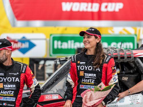 دانية عقيل تحقق نتيجة ايجابية جديدة في بطولة كأس العالم للكروس كانتري " باخا ايطاليا "