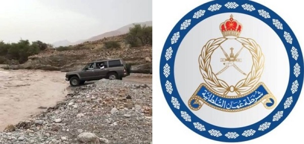 أول تعليق من شرطة "سلطنة عمان" بشأن فيديو اقتحام مركبة مجرى سيل والكشف عن مصير الركاب
