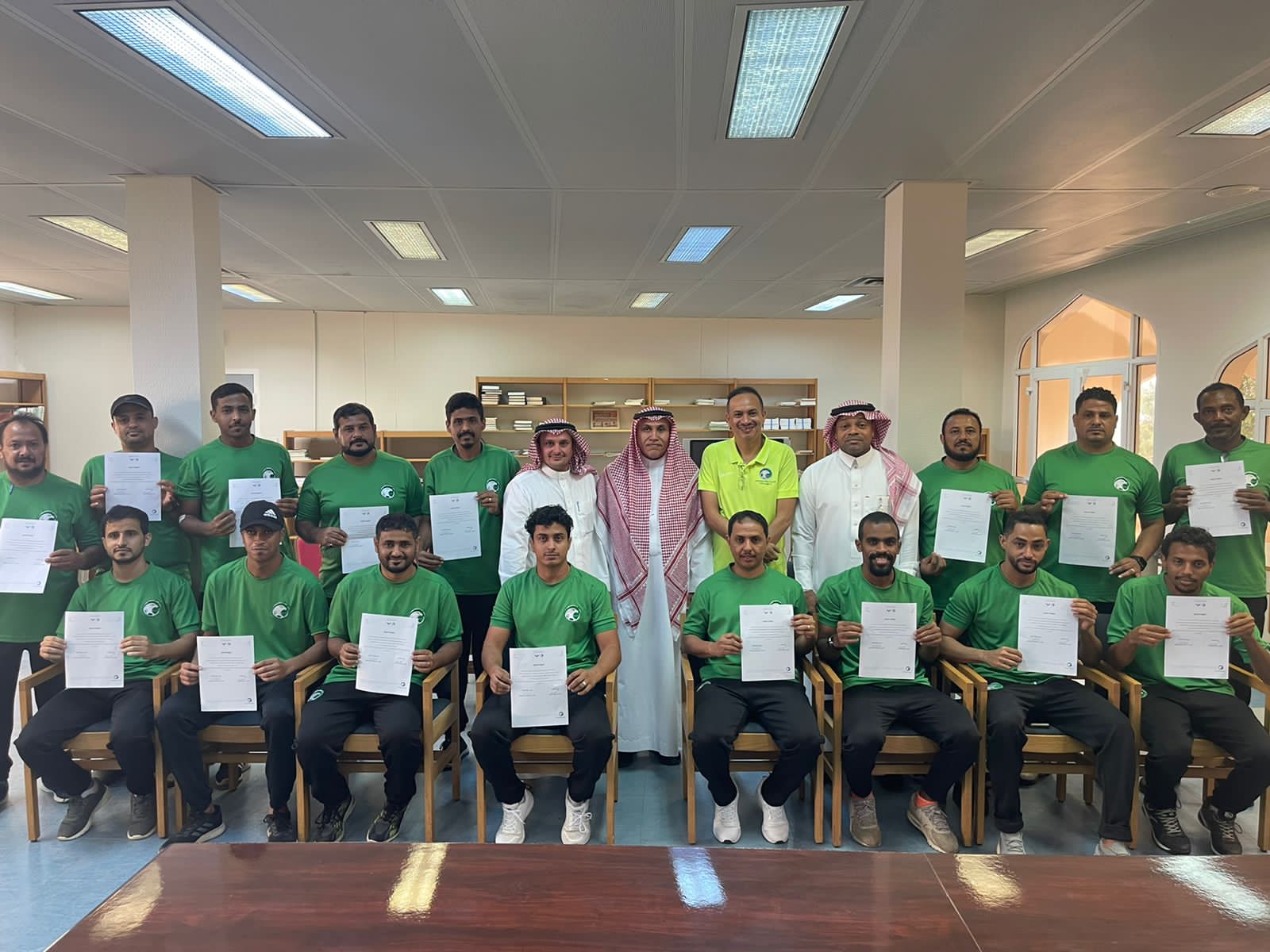 اختتام دورة الرخصة التدريبية الآسيوية لمدربي كرة القدم بجازان