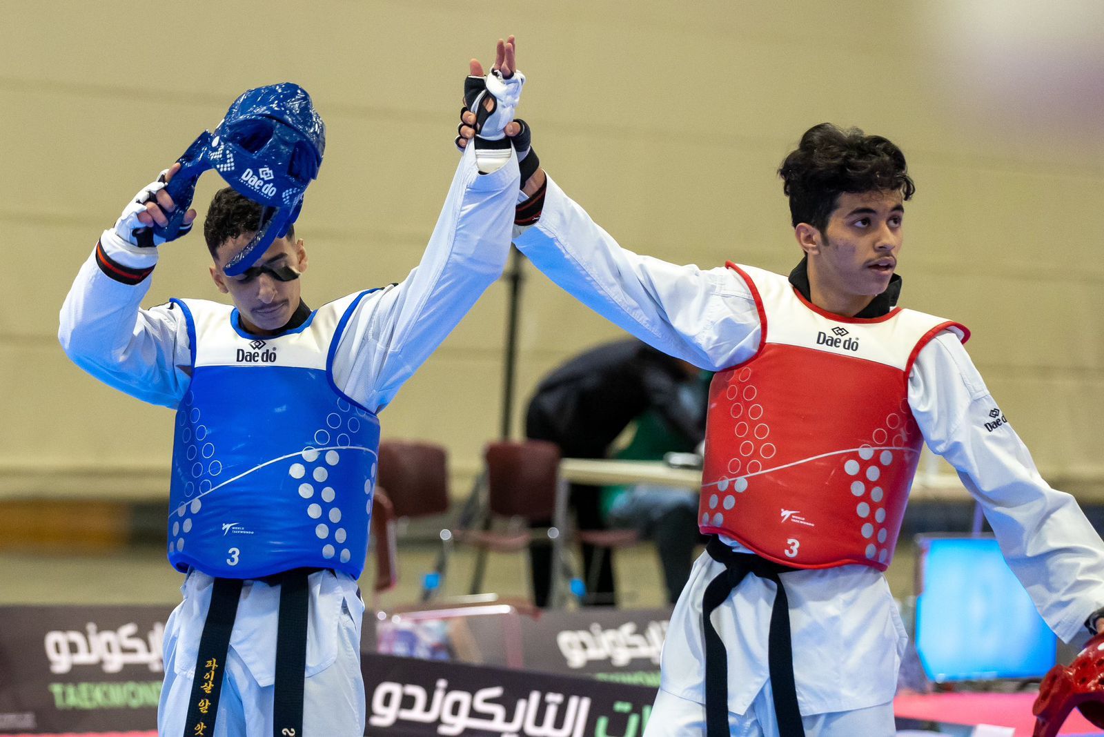 رباعي التايكوندو يكملون عقد دورة الألعاب السعودية 