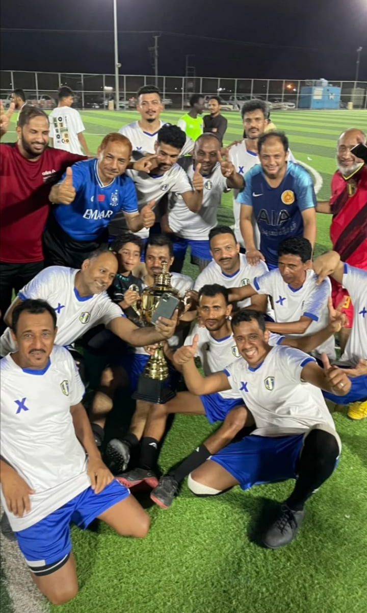 ختام دوري نجوم قدامى الساحل بمركز الحكامية