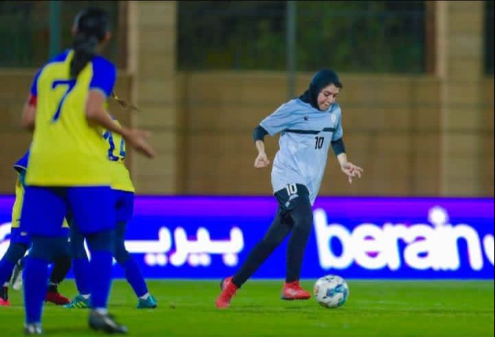 نادي النصر  يدشن افتتاح الدوري السعودي للسيدات بالفوز على فريق سما 