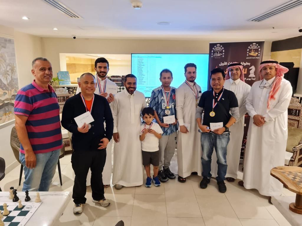 ٢٦ لاعبا من عدة دول يشاركون في البطولة الاولى الودية بالدمام للشطرنج 