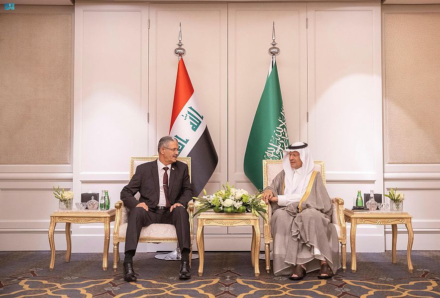 بيان مشترك حول اجتماع سمو وزير الطاقة بنائب رئيس مجلس الوزراء لشؤون الطاقة وزير النفط بجمهورية العراق