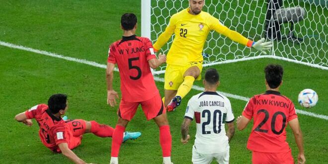 كوريا الجنوبية تفوز على البرتغال وترافقها إلى ثمن النهائي كأس العالم