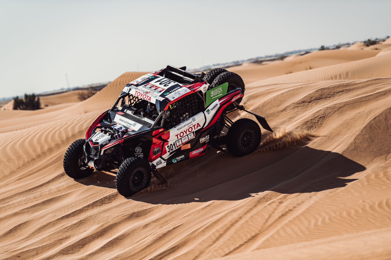 دانية عقيل تخوض الجولة الختامية من بطولة السعودية تويوتا للراليات الصحراوية