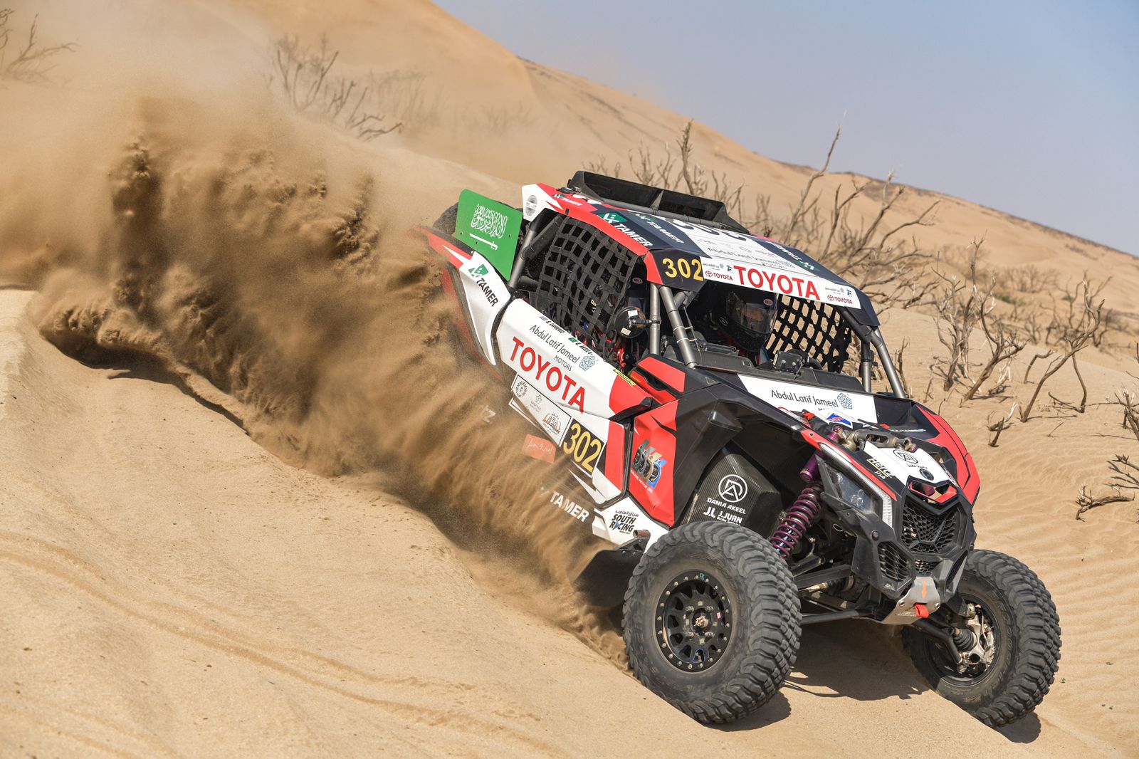 دانية عقيل تنهي رالي چدة خاتمة جولات بطولة السعودية تويوتا للراليات  بمركز الوصافة لفئة T3