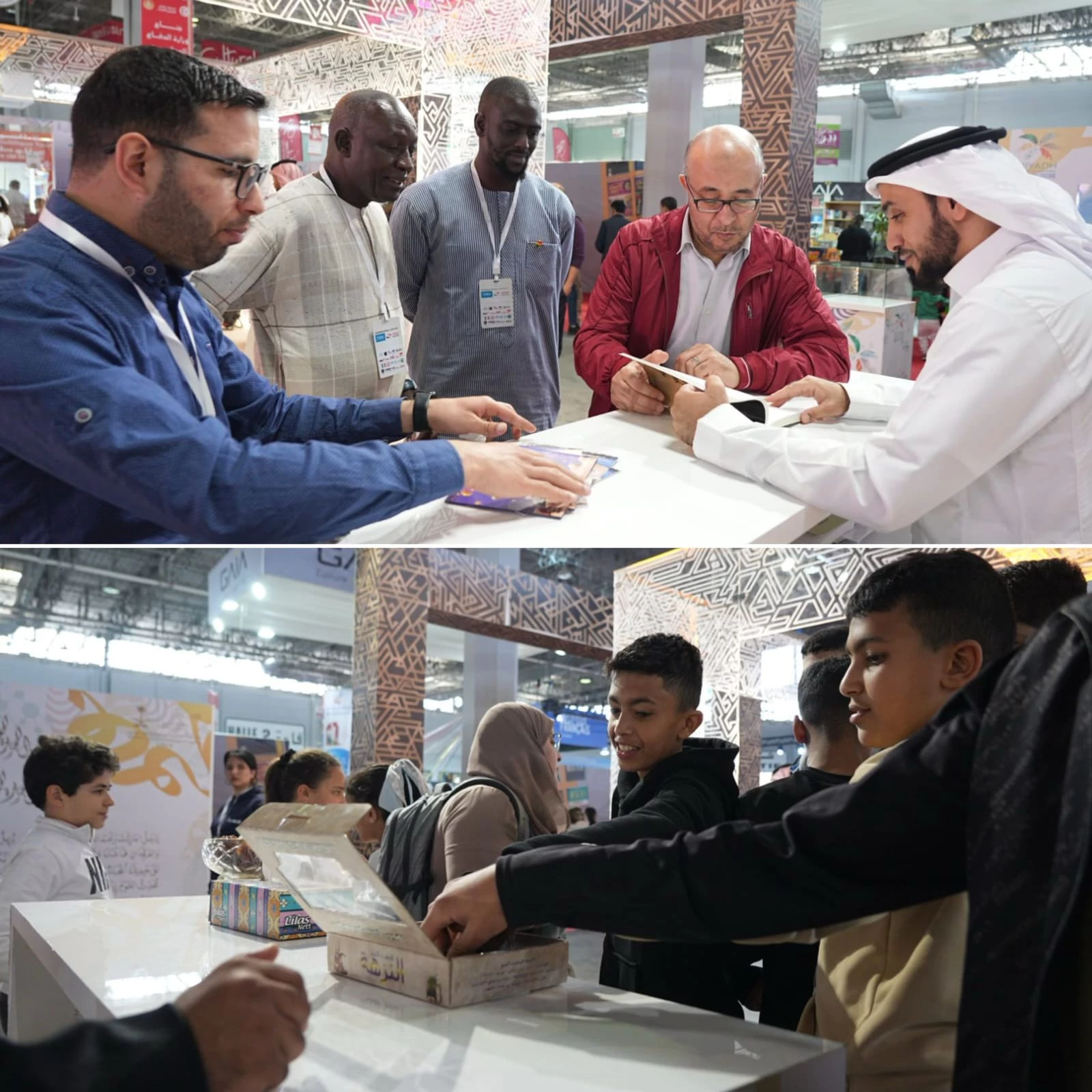 زوار جناح وزارة التعليم المشارك في معرض تونس الدولي للكتاب يتعرّفون على الفرص التعليمية والتخصصات للدراسة في الجامعات السعودية