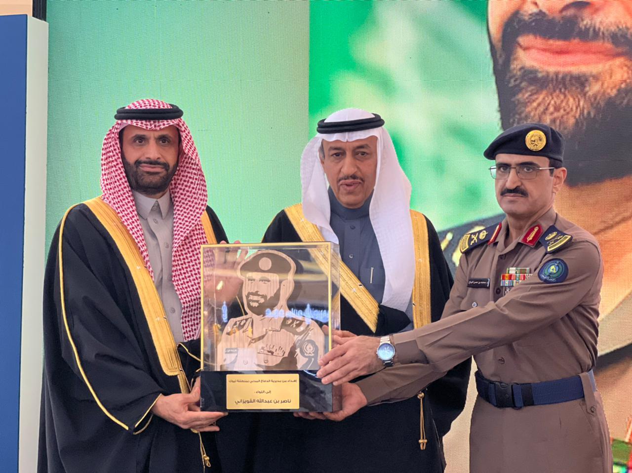 وكيل إمارة تبوك يدشن فعاليات اليوم العالمي للدفاع المدني "السلامة هدف ووقاية