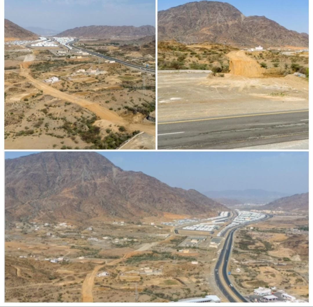 بلدية محايل  تبدأ بتنفيذ الطريق المؤدي للصناعية الجديدة