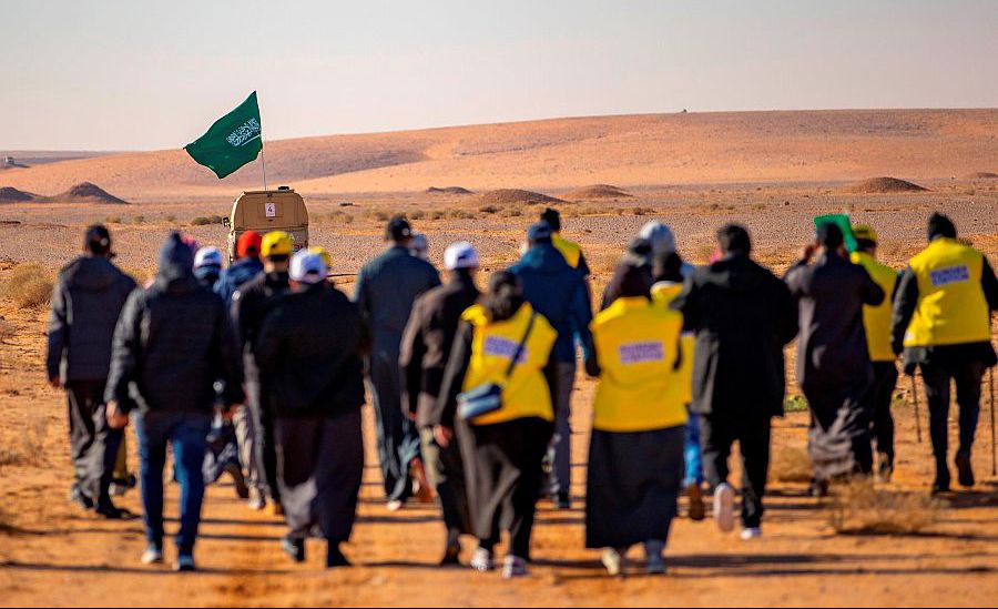 سمو نائب أمير منطقة حائل يشهد انطلاق مسيرة قافلة درب زبيدة