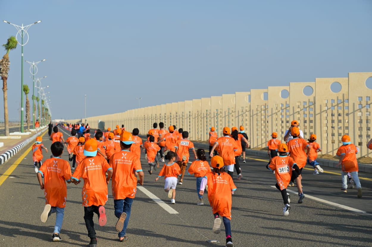 فعاليات رياضية متنوعة مصاحبة للمهرجان الشتوي بجازان