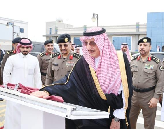 سمو أمير منطقة جازان يفتتح مدرسة تعليم القيادة بالمنطقة