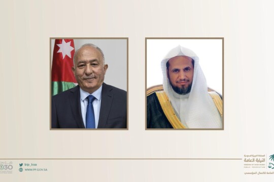 النائب العام يلتقي نظيره الأردني