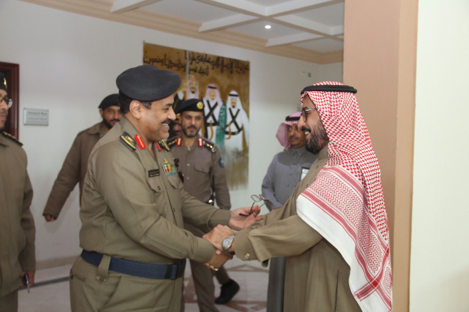 ‏محافظ القريات يلتقي مدير الدفاع المدني بمنطقة الجوف