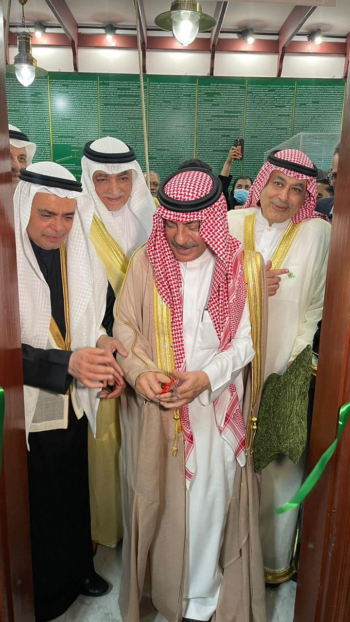 الامير بندر بن عبد الله يفتتح جناح جدة التاريخية في مدينة الطيبات بجدة وتتألق بـ4 حارات عريقة