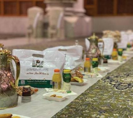 وكالة الرئاسة لشؤون المسجد النبوي تعلن اشتراطات تقديم خدمات إفطار الصائمين لشهر رمضان المبارك