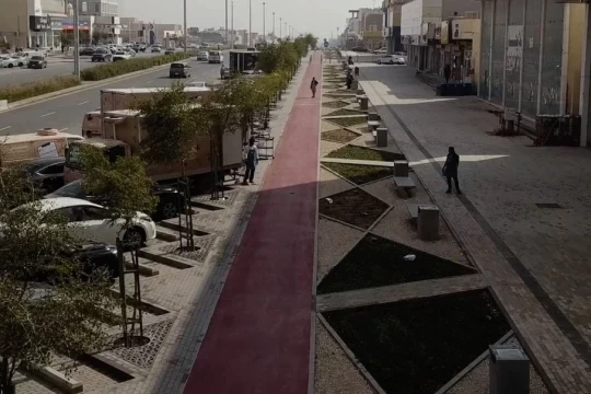 أمانة الرياض تنجز تطوير طريق الأمير محمد بن سعد