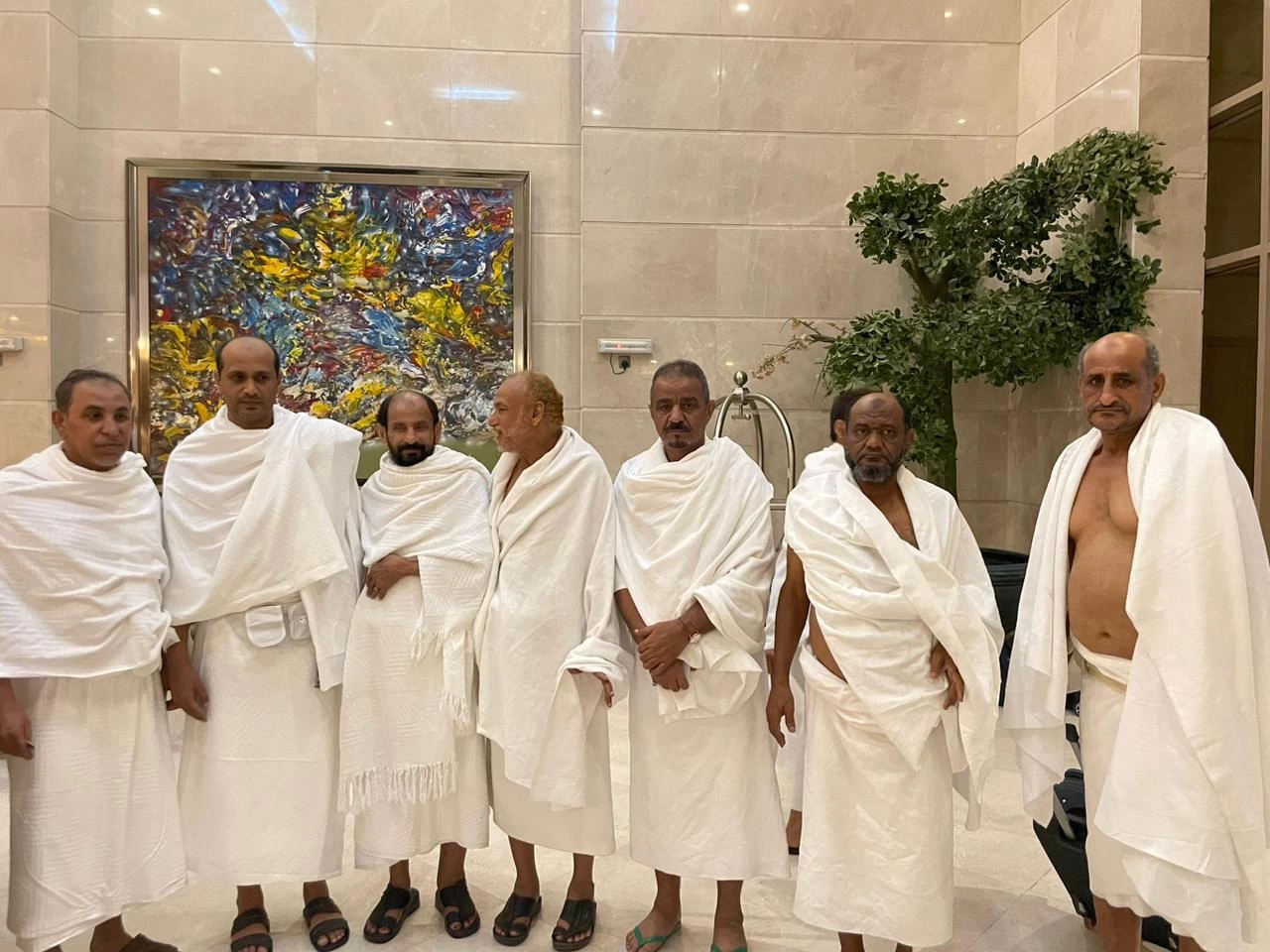 حملة المتقاعدين  تنطلق الى مكة