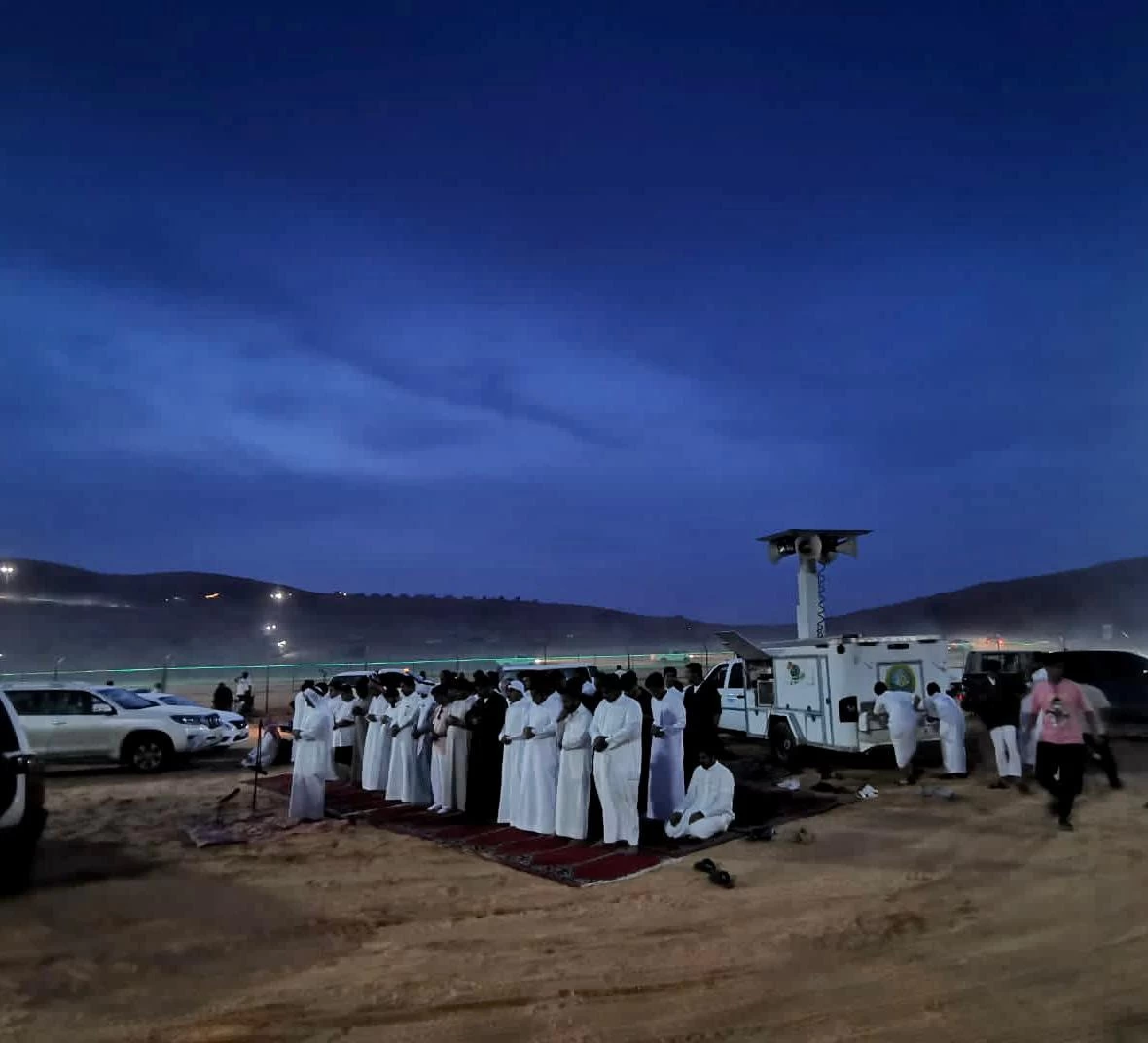 هيئة الأمر بالمعروف في محافظة المذنب تفعّل المصلى المتنقل خلال عيد الفطر المبارك 