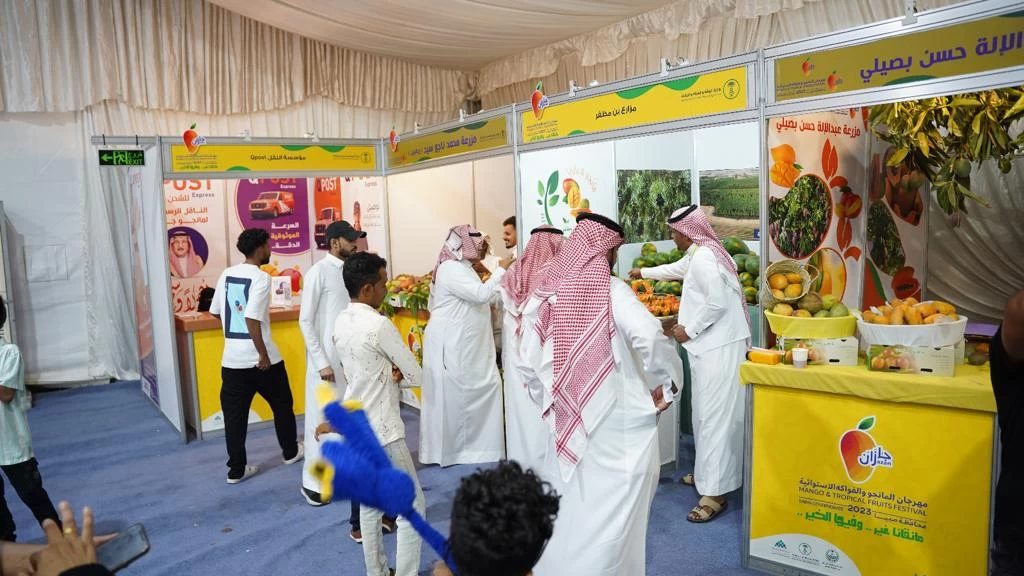 مهرجان "المانجو والفواكه الاستوائية" في صبيا يشهد إقبالًا كثيفًا من الزوار