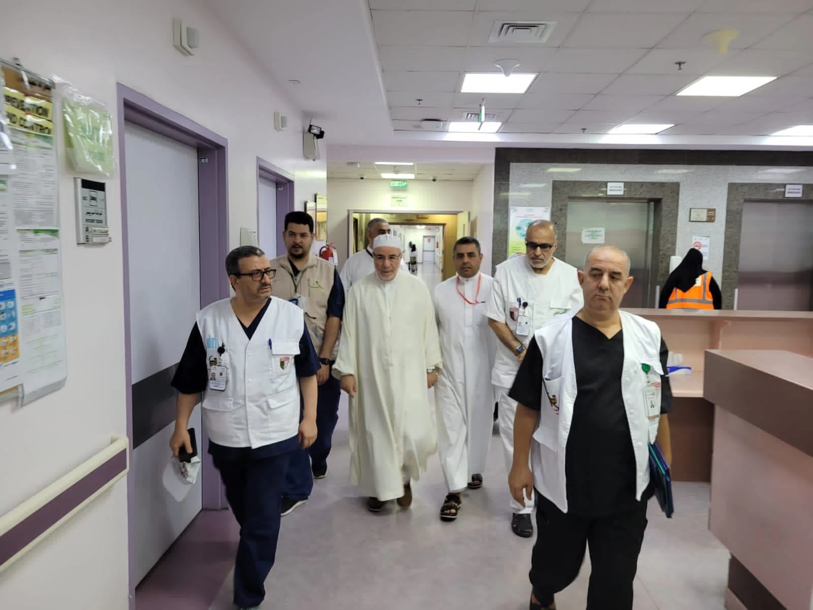 البعثة الجزائرية تشيد بالخدمات الصحية في المشاعر المقدسة 