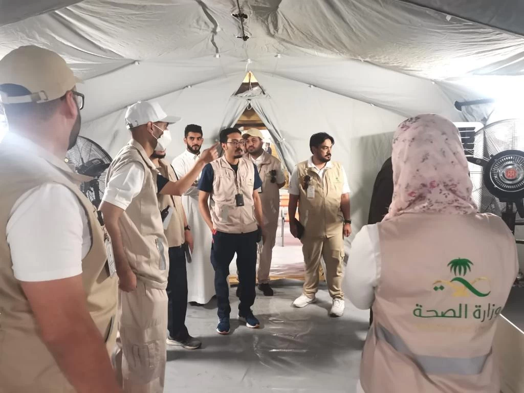 "الصحة" : فرق الالتزام تواصل زيارتها على مدار الساعة في موسم الحج