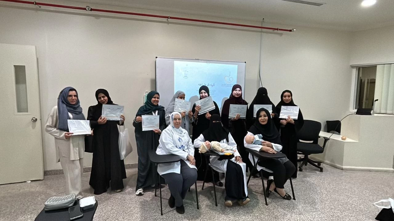 جمعية الرضاعة الطبيعية تختتم فعاليات دورة اعداد المرشدات 