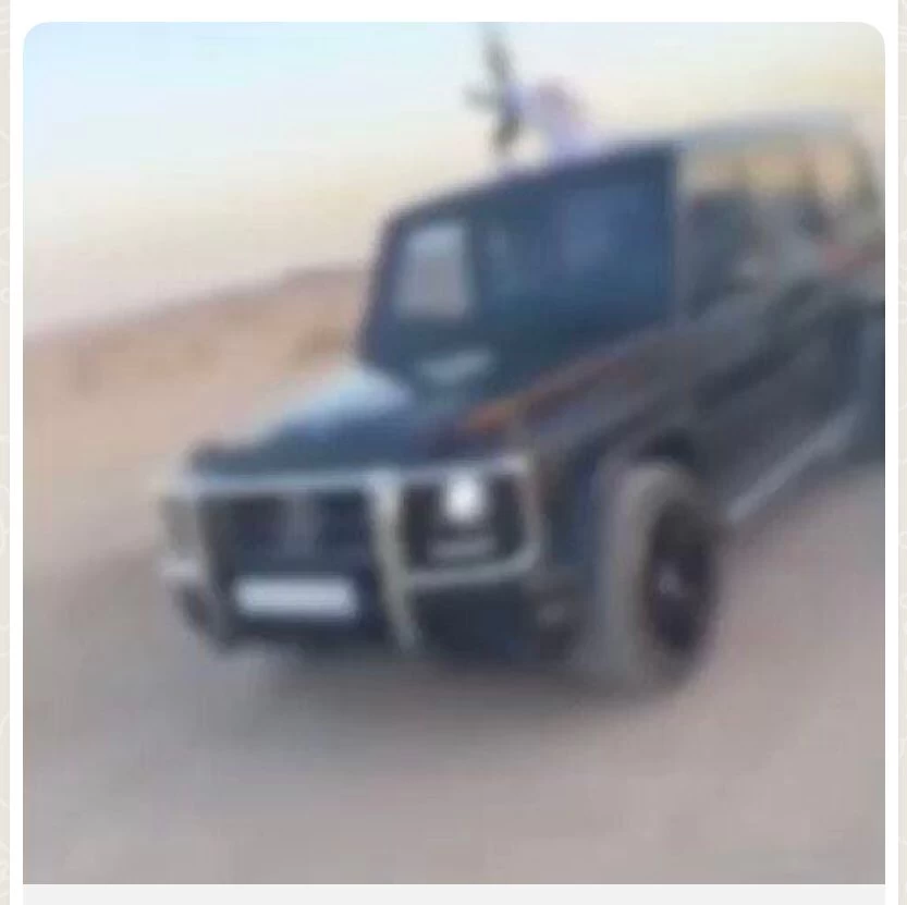 شرطة محافظة البدع بمنطقة تبوك تقبض على شخص لإطلاقه النار بالهواء