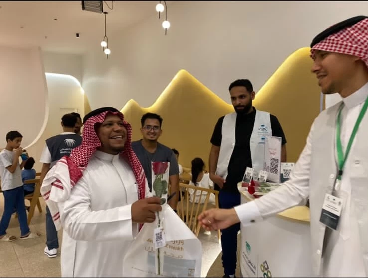 تنفيذ مبادرة الحملة الوطنية ( مجتمع واعي بلا ادمان ) بمستشفى صامطة العام