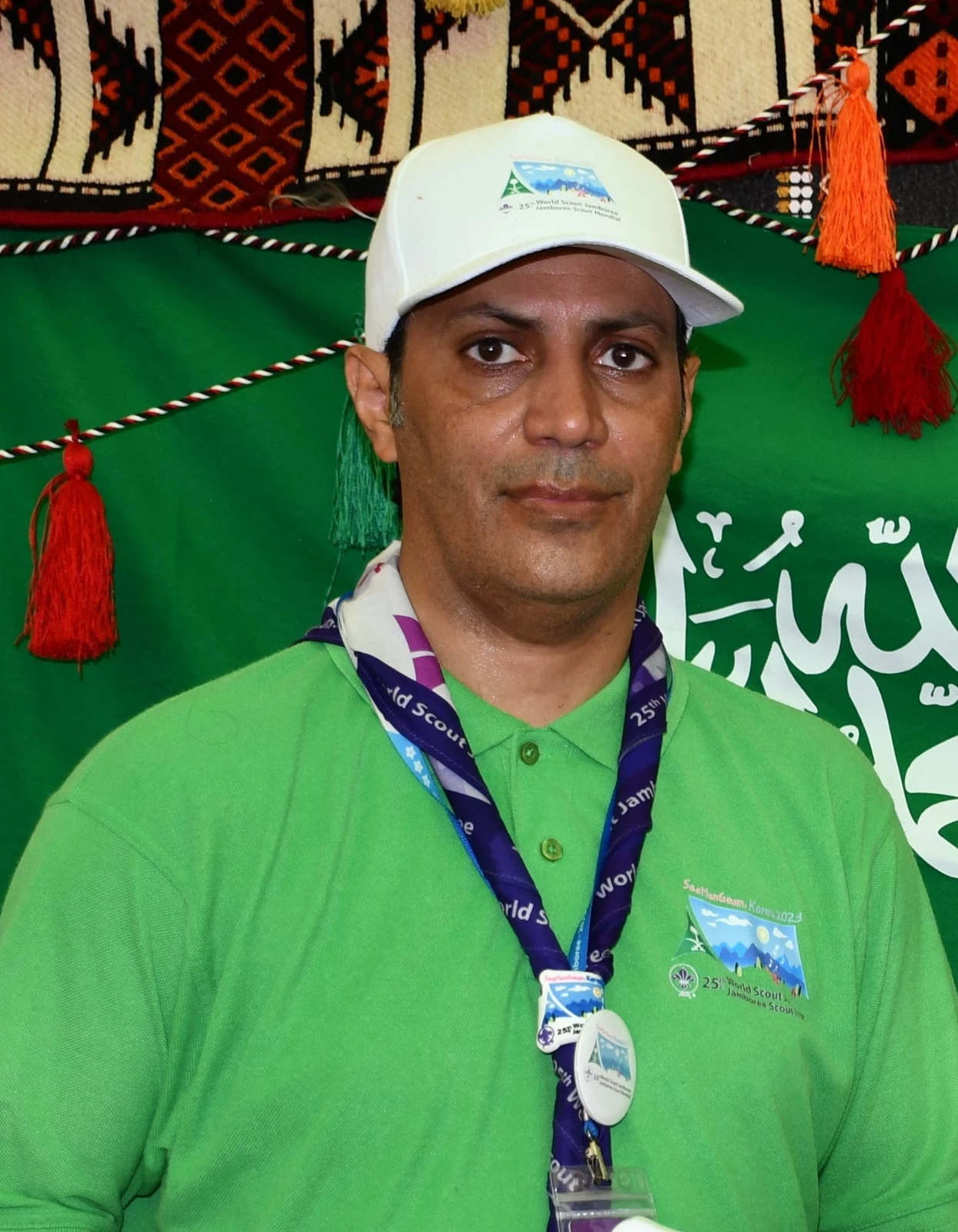 كشافة المملكة تنشر اللغة العربية بين المشاركين في المخيم العالمي