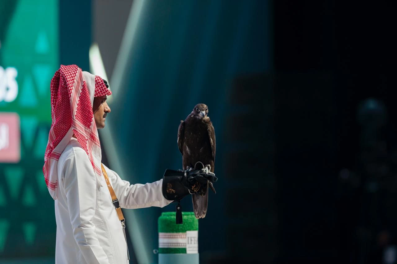 مزرعة سعودية تستقطب صقور سيبيريا في المزاد الدولي