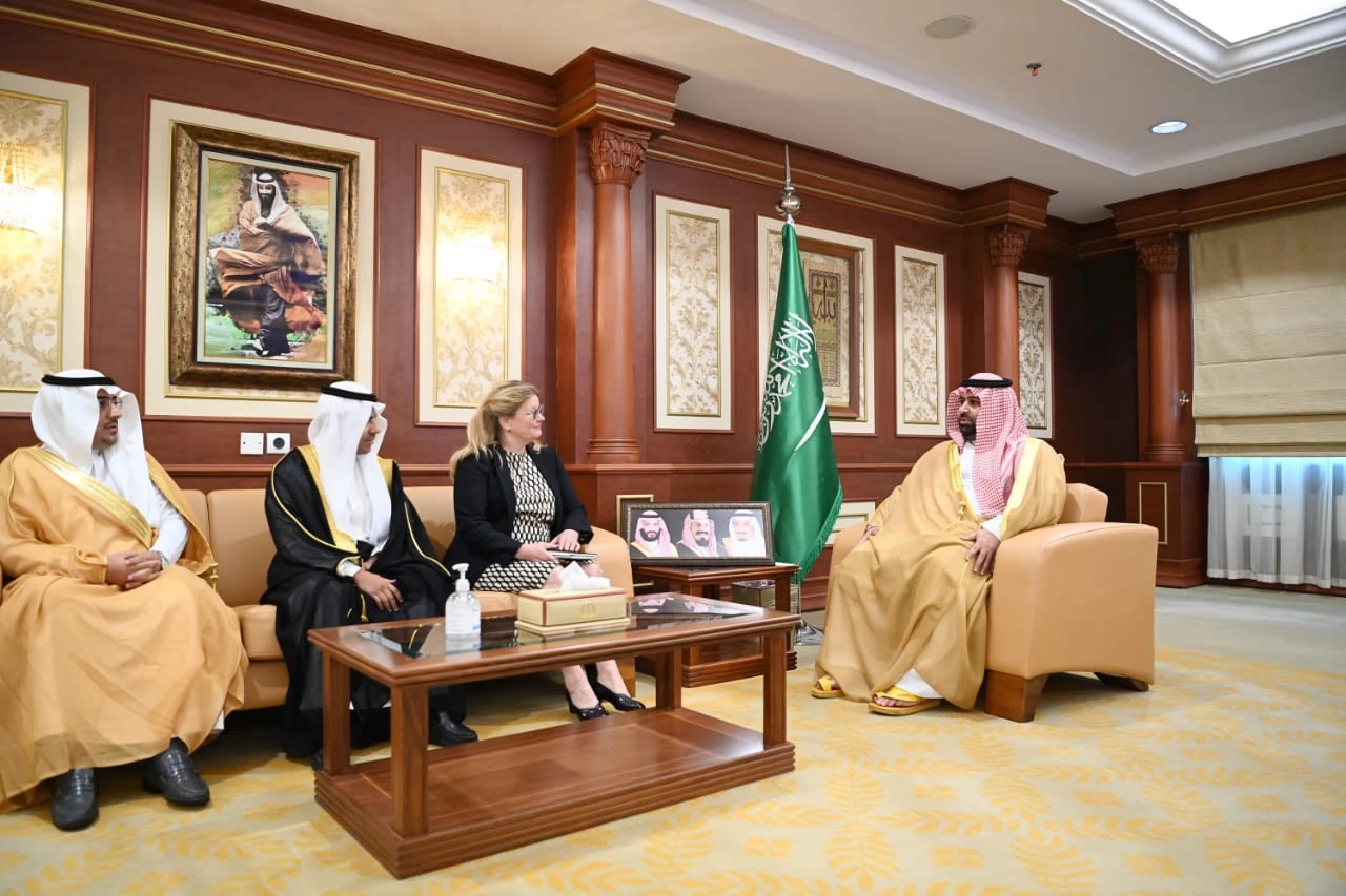 سمو نائب أمير جازان يستقبل وفد الصندوق الدولي للتنمية الزراعية "إيفاد"